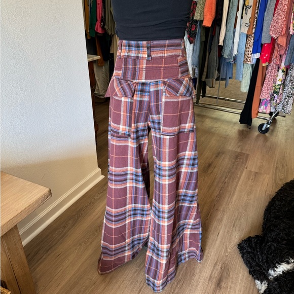 Free People Out of Touch Wide Leg Trouser - Picture 3 of 3